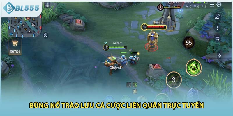 Bùng nổ trào lưu cá cược liên quân trực tuyến